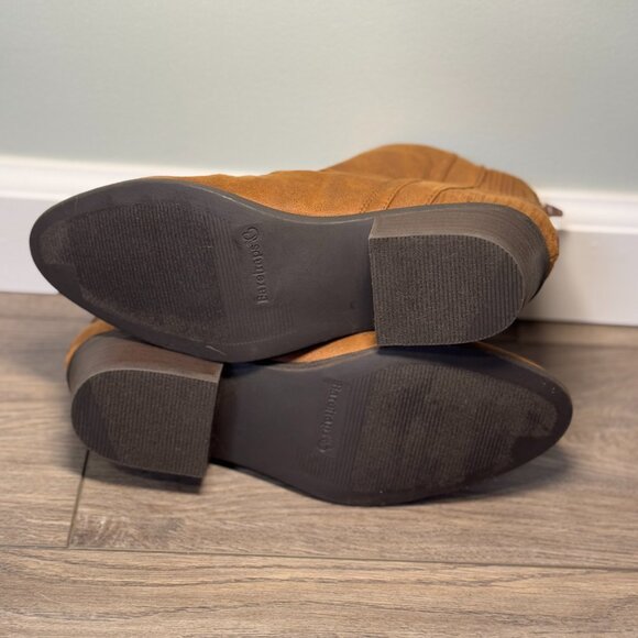 BareTraps Brown Size 7 Booties - Picture 3 of 6